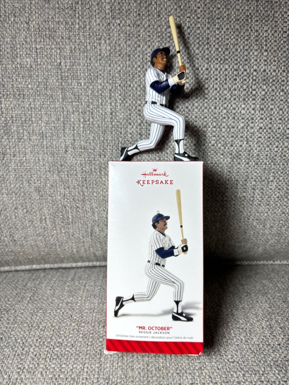 Hallmark Keepsake MLB Ornament Lot 7 Yankees Giants Mantle Mays Bonds A-Rod - Picture 12 of 16